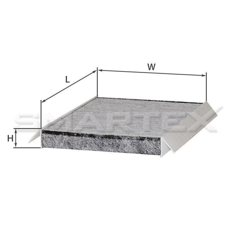 Фільтр салону SMARTEX AC14037 (SCT SA 1224, K 1101)