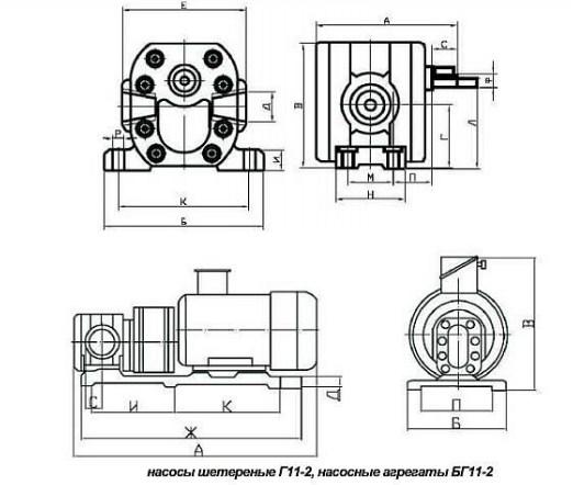 Г11-25 розміри