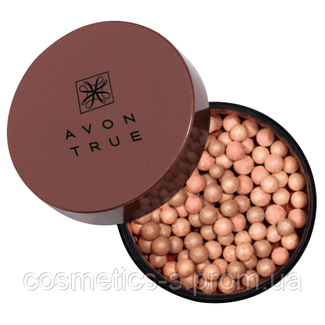 Рум'яна-кульки для обличчя та тіла, Avon True, колір Cool, Glow Bronzing Pearls, Ейвон, 71220