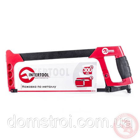 Ножівка для металу 300 мм з алюмінієвою ручкою INTERTOOL HT-3304, фото 1