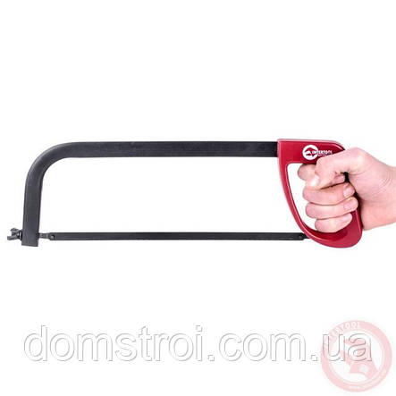 Ножівка для металу 300 мм пластикова ручка INTERTOOL HT-3305, фото 2