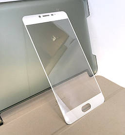 Meizu U20 захисне скло на телефон протиударне 3D White біле