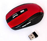 Безпровідна оптична мишка миша G 109 Red, фото 2