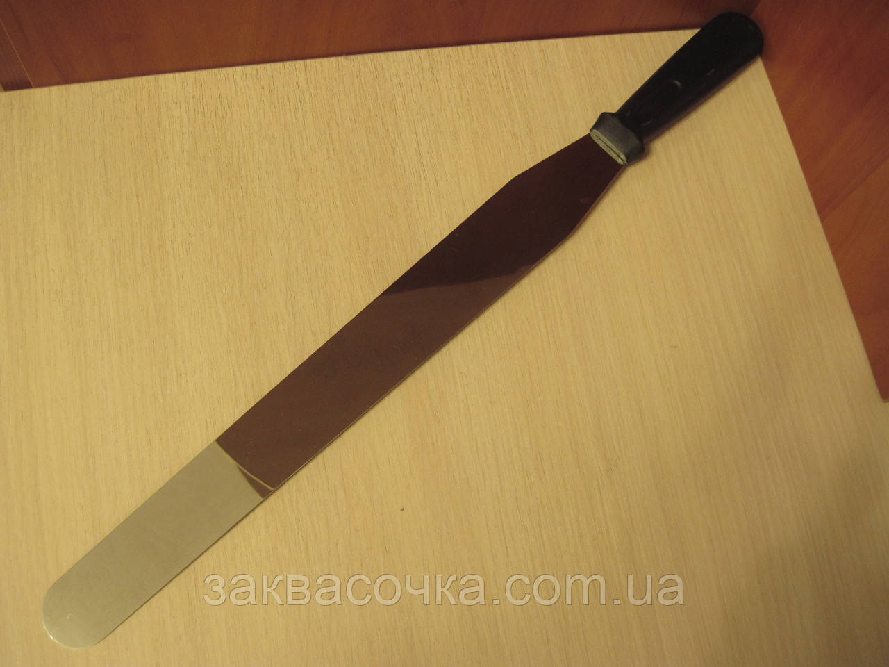 "НІЖ-лопатка" 42 см (прямий) для розрізання сирного згустку