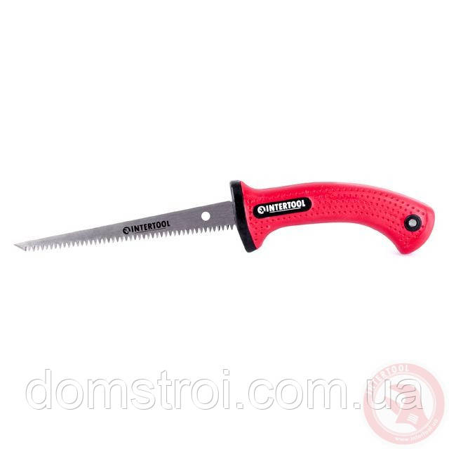 Ножівка для гіпсокартонних плит 150 мм, 7 зуб.x1" INTERTOOL HT-3121