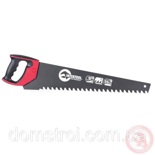 Ножівка для пінобетону 550 мм INTERTOOL HT-3131