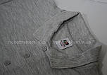 Футболка поло чоловіча сіра 65/35 Polo Fruit of the Loom,2XL, фото 3