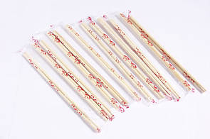 Палочки для суші круглі "Сакура" бамбук 20 см в індив. упаковці (100шт/уп) PLC20