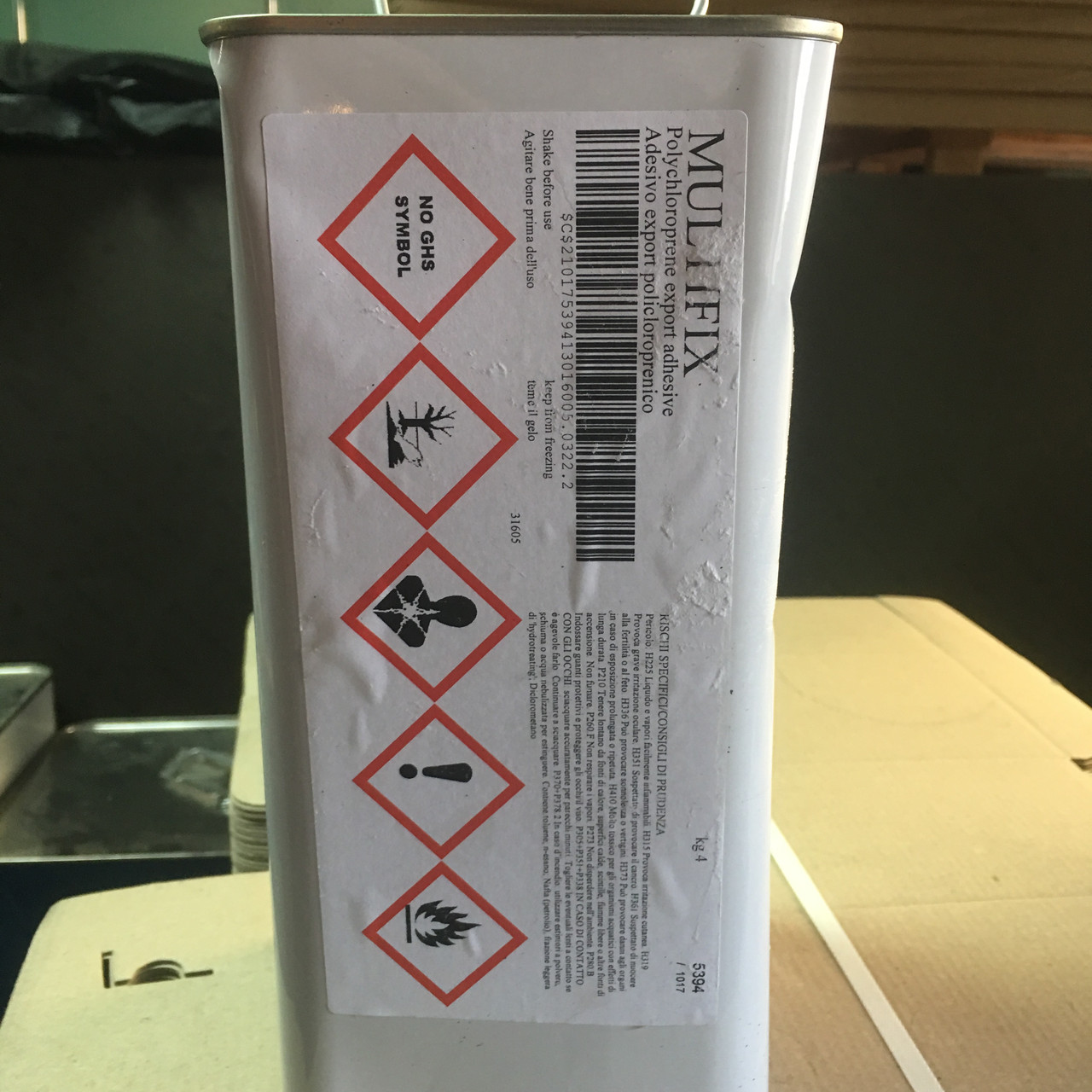 Клей наирит (полихлоропреновый) Kenda Farben Multifix 4kg: продажа ...