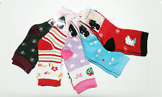 Шкарпетки махрові для дівчаток Joy & Kevin, розміри 27/31 (10шт),32/36 (1 шт) . арт. 6215