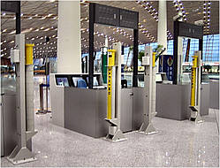 Портальний шинковий Радіаційний Монітор RADIOLOGICAL CONTROL FOR PEDESTRIANS (RCP)