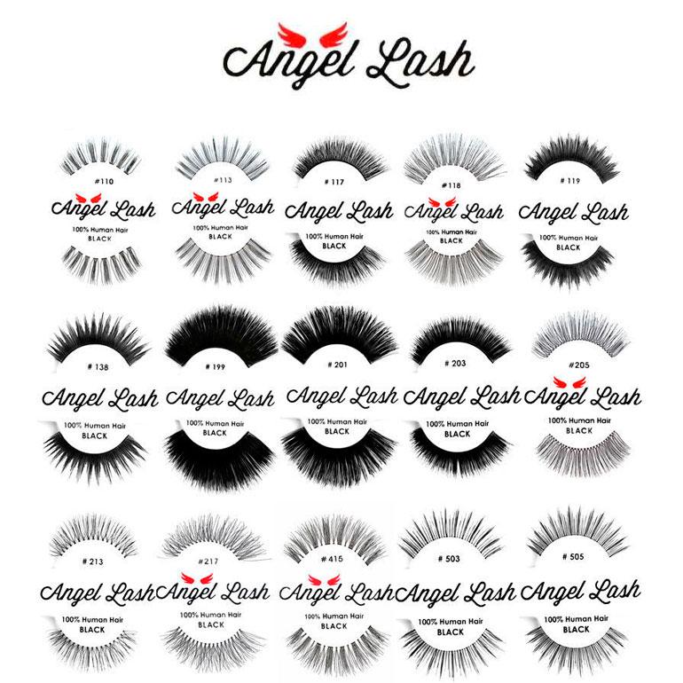 Накладні вії з людської волосини Angel LashTM Natural Eyelashes