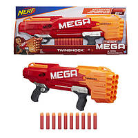 Бластер Нерф Мега Твіншок NERF Mega Twinshock Blaster B9894