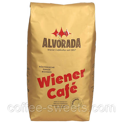 Кава зернова Alvorada Wiener Kaffee 1kg, фото 2