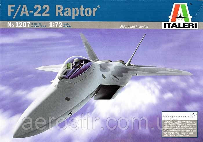 F-22 Raptor 1/72 ITALERI 1207