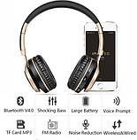 Бездротові Bluetooth-навушники Sound Intone BT-08, чорні, фото 5