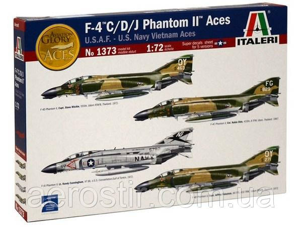 F-4 C/D/J Phantom Aces 1/72 ITALERI 1373