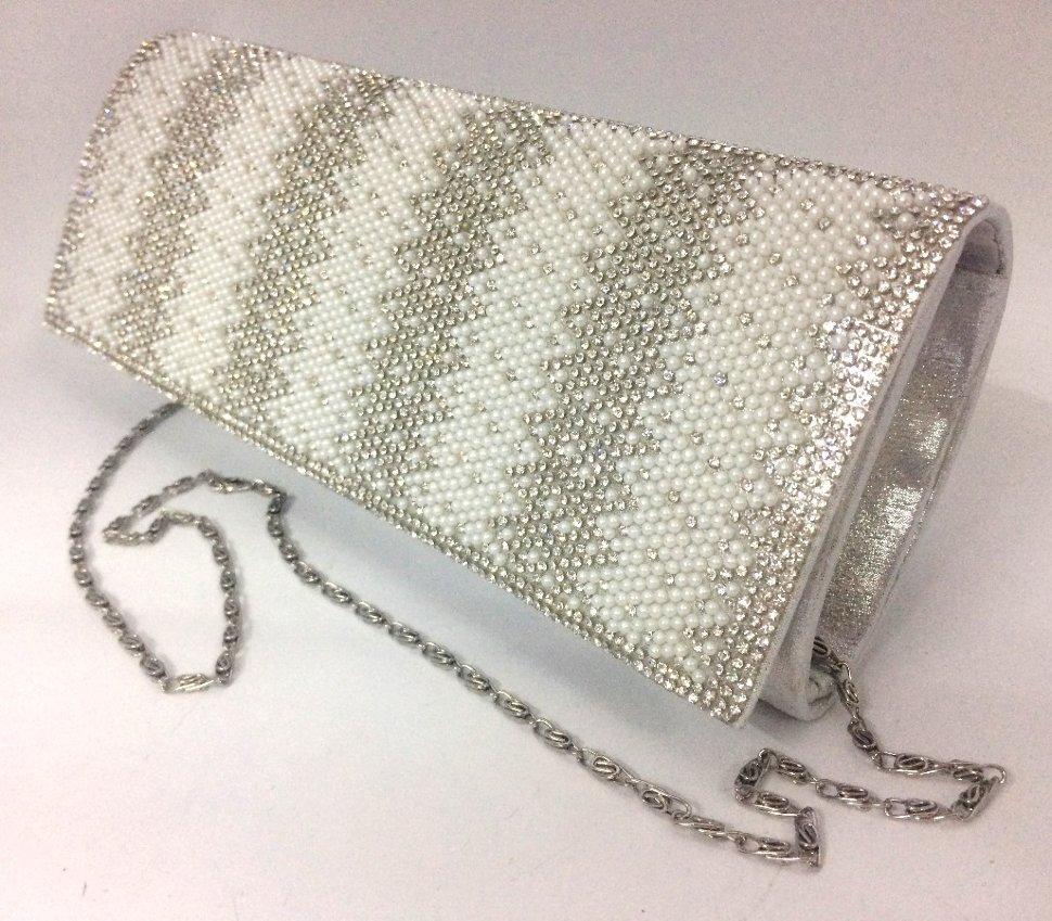 Клатч ZPT-1055 Silver (24х10см)