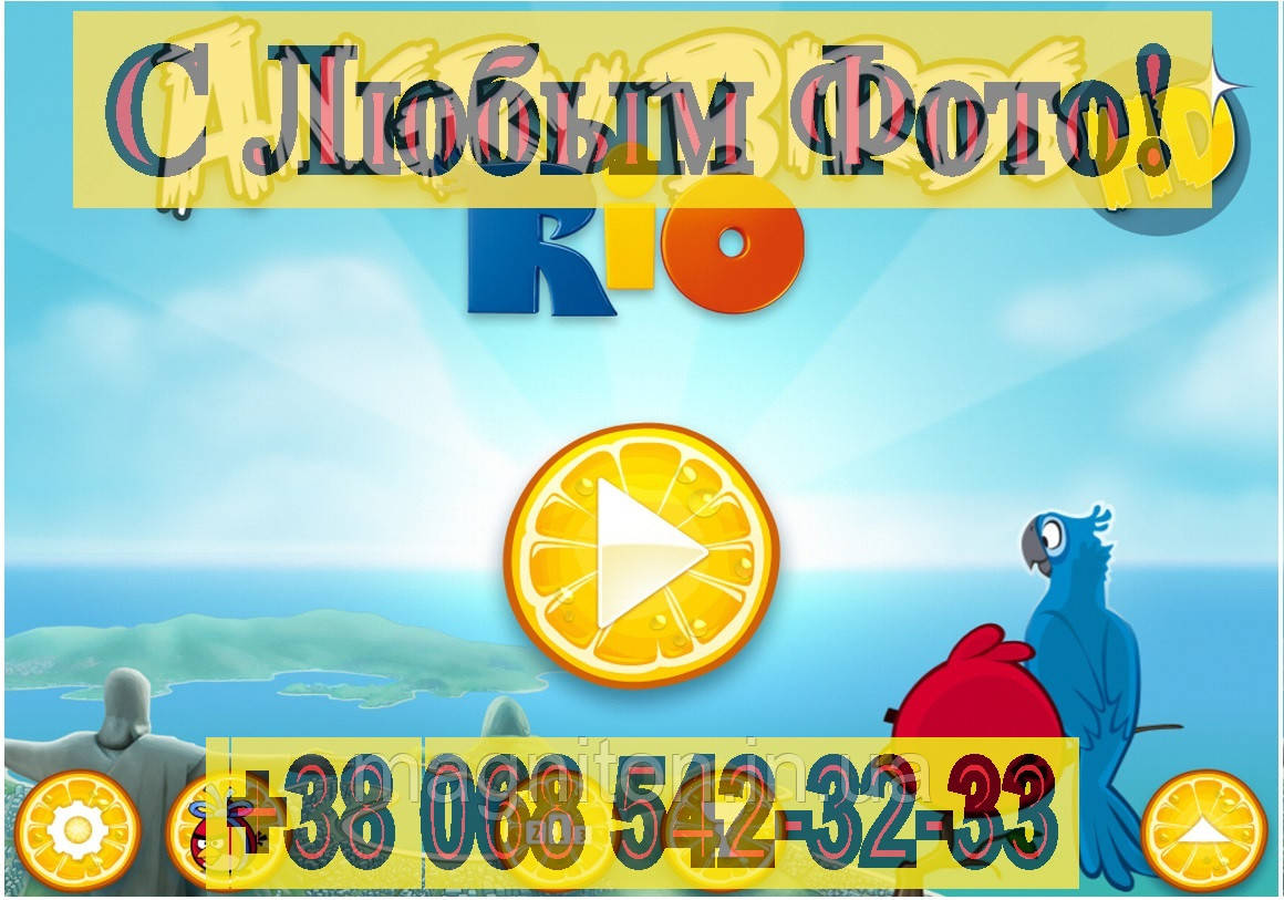 Магніти Дитячі ANGRY BIRDS 6