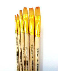 Пензлик нейлон № 2 плоский