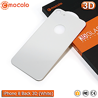 Защитное стекло на заднюю панель Mocolo iPhone 8 (White) 3D