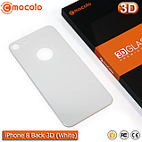 Захисне скло на задню панель Mocolo iPhone 8 (White) 3D, фото 2