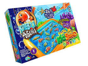Кінетичний пісок Kidsand Кльова риболовля Danko Toys KRKS-01-01