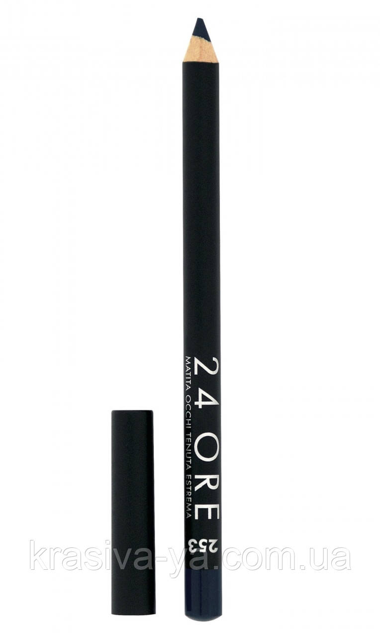 Стійкий косметичний олівець для очей "24 Ore Eye Pencil" 253, 1.5 м