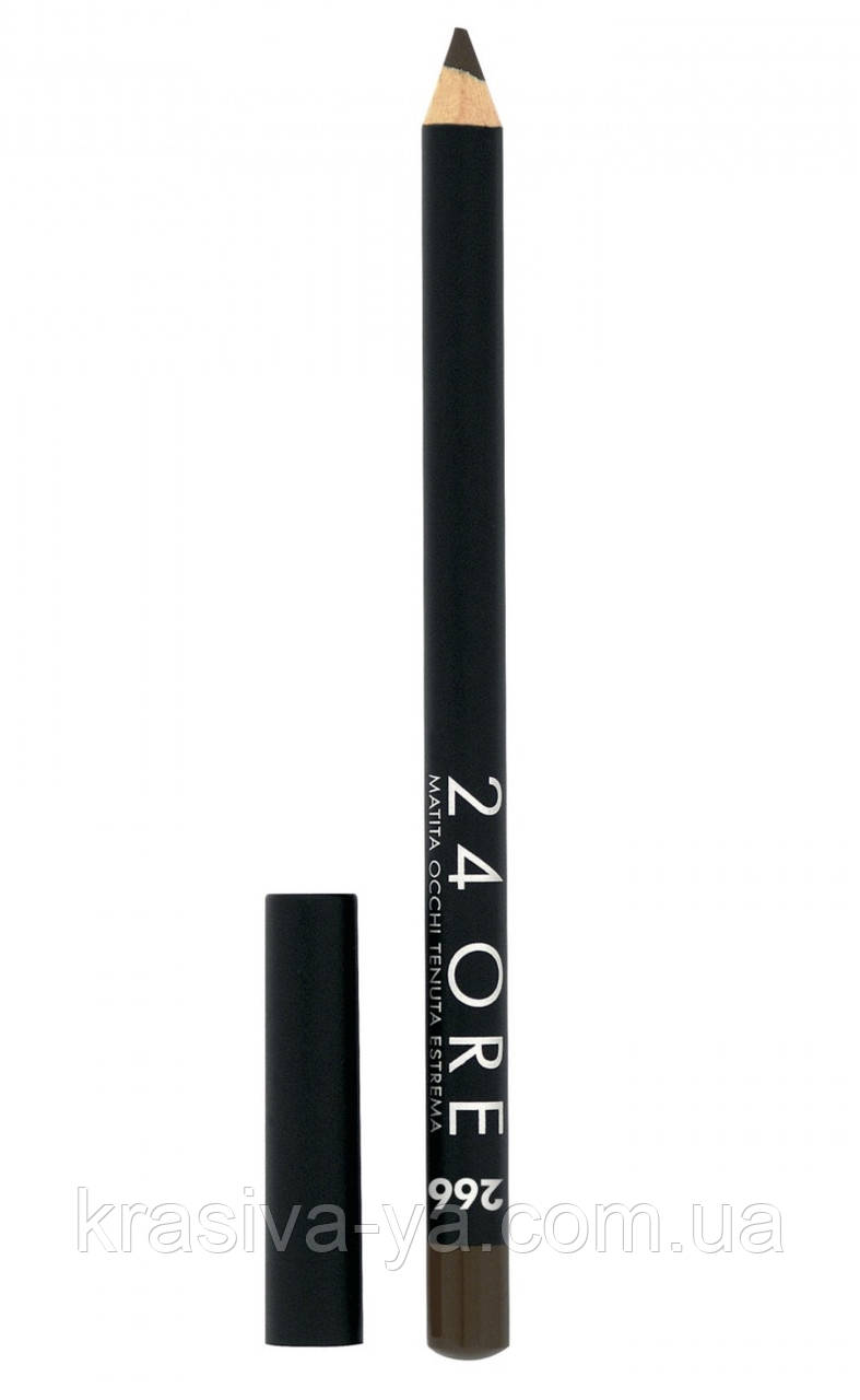 Стійкий косметичний олівець для очей "24 Ore Eye Pencil" 266, 1.5 м