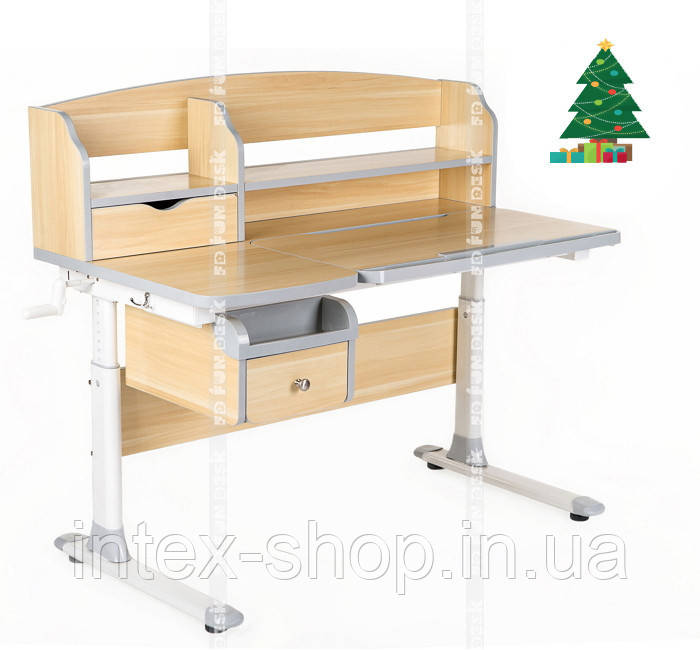 Дитячий стіл-трансформер для дому FunDesk Sognare Grey