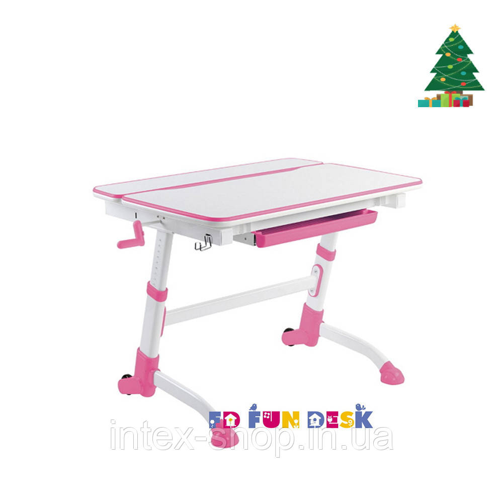 Парта регульована FunDesk Volare Pink 