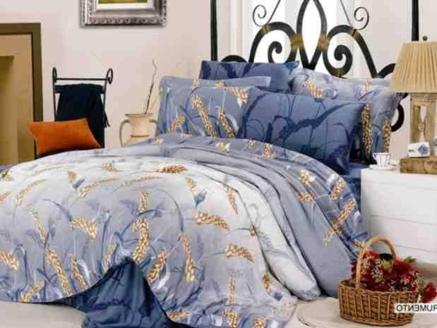 КПБ ARYA Tencel Frumento євро - 4 наволочки, фото 1