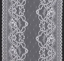 Еластичне мереживо 17см біле