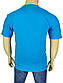 Чоловіча синя футболка Maxway 4450 B у великому розмірі, фото 4
