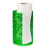 Тримач для паперових рушників R-Plastic "Ажур" зелений, фото 3