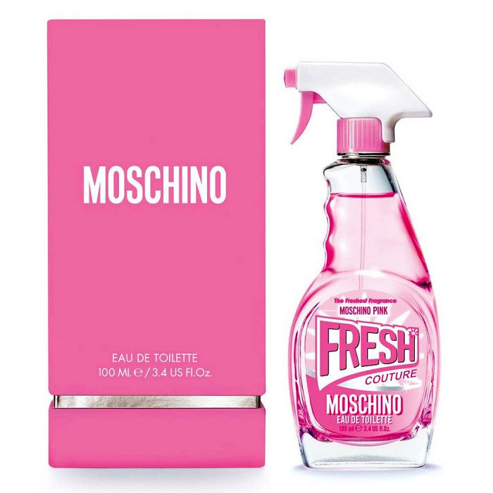 Moschino Pink Fresh Couture туалетная вода 100 ml. (Москино Пинк Фреш Кутюр) - фото 1 - id-p629347593