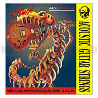Струны для акустической гитары Alice A406L бронза (12-53)