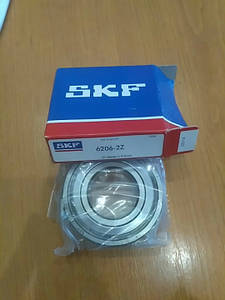 Підшипник SKF 6206 (30*62*16) (Франція/Італія)