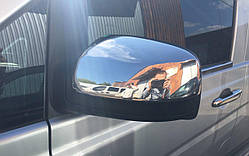 Накладки на дзеркала неірж MERCEDES VITO w639 2010-2014