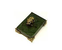 Собака Бульдог статуетка з бронзи, фото 5