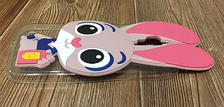 Силіконовий чохол Зверополис для Samsung Galaxy S4 (I9500) (Pink), фото 2
