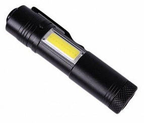 Ліхтар кишеньковий AK38 світлодіодний з бічною панеллю COB