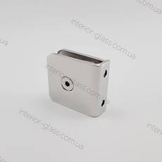 З'єднувач для скла HDL-721G PSS штампований, полірована неіржавка сталь