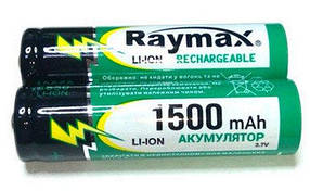 Акумулятор Li-ion 18650 Raymax 1500 mah