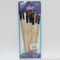 Набор кистей "Artist brush" IMG_2337 плоские (9 шт.)