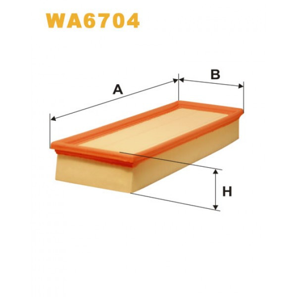 Воздушный фильтр Wix WA 6704 Filtron AP139/1 VW/Seat - фото 1 - id-p629449594