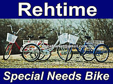3 Колісний Велосипед для реабілітації людей з особливими потребами Rehtime 3 Wheels Special Needs Bike