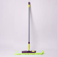 Полотер із насадкою з мікрофібри та телескопічною ручкою з запаскою 40x14,5x120 см Valsar  