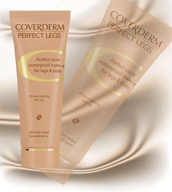 Coverderm Camouflage Perfect Legs / Тональний крем-камуфляж для ніг і тіла з SPF30