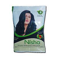 Чорна хна для волосся Ніша (Nisha), 25 г